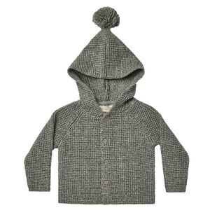 Rylee + Cru Tassel Cardigan Sweater in Marine 6-12 Mo NWT